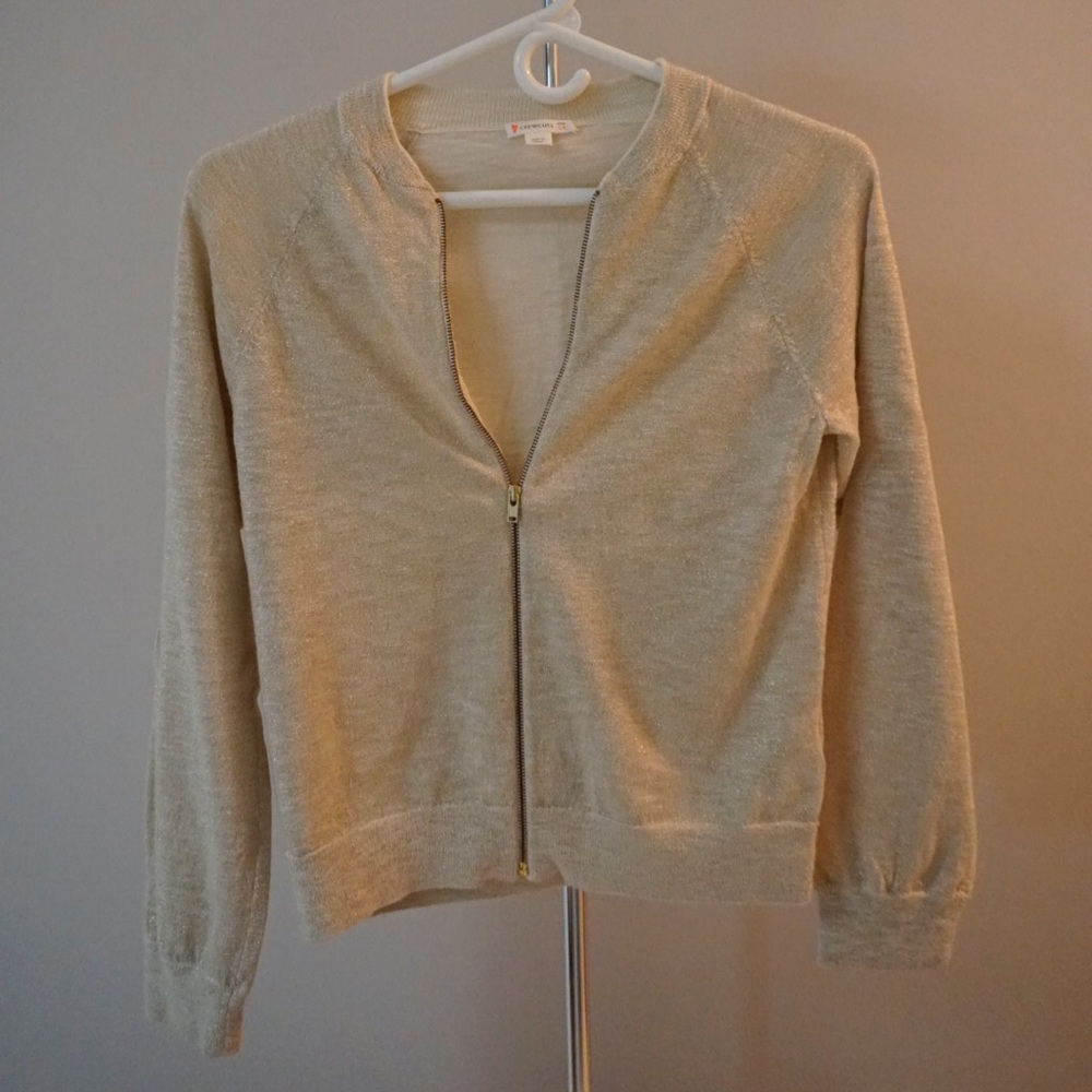 J. Crew Gold Girls Sweater